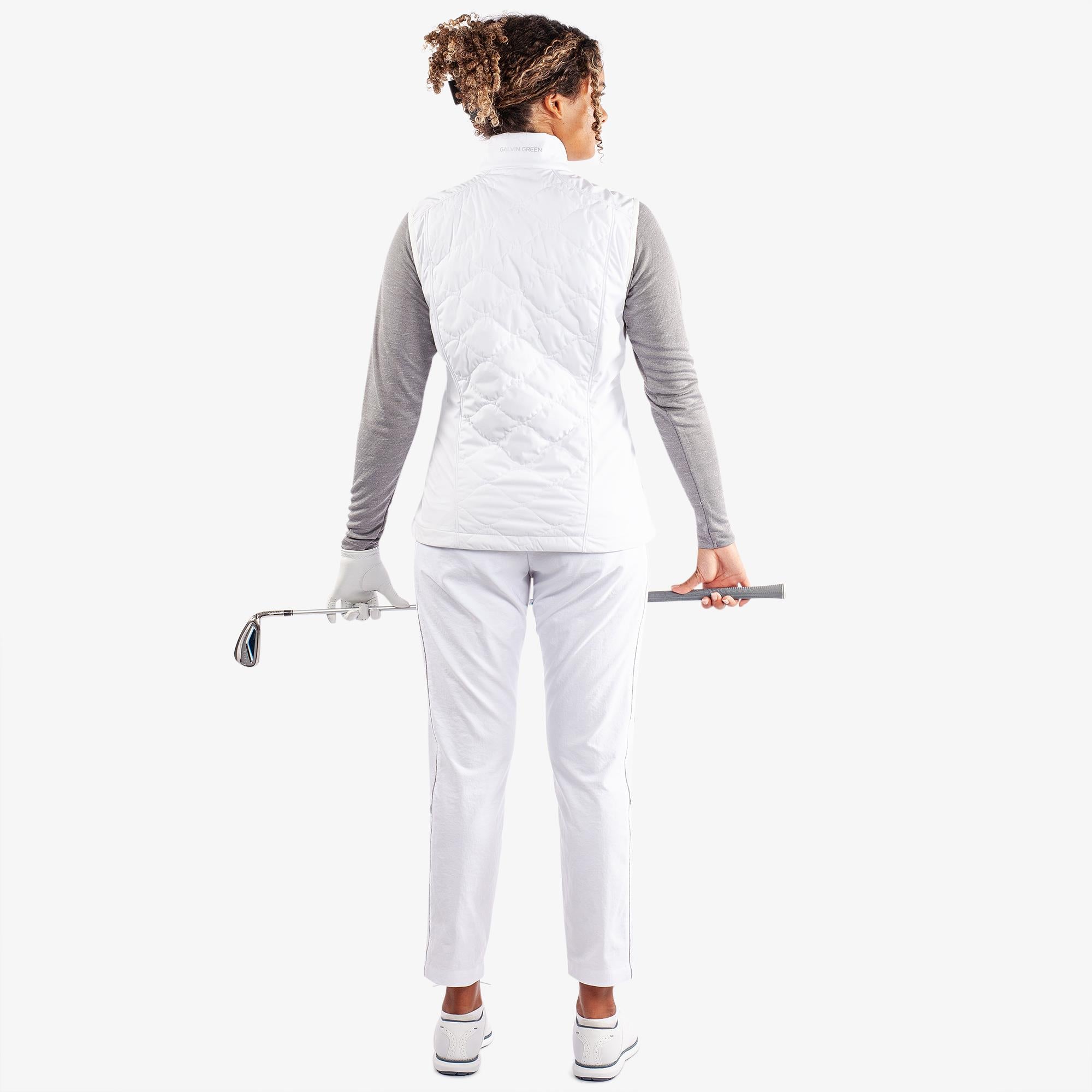 Galvin Green Lucille Interface-1 Ladies Golf Windstopper Vest White
